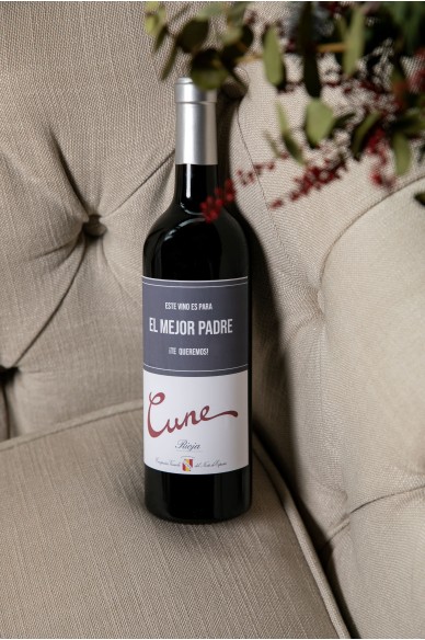 Cune Reserva Personalizado Mensaje - 3 bot 75cl