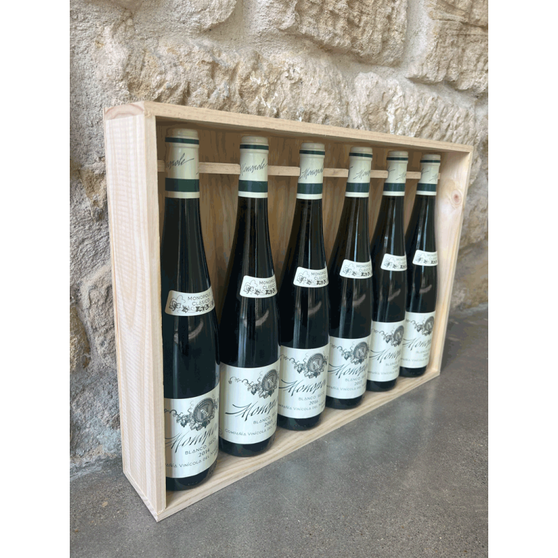 Pack Monopole Clásico - Caja madera 6 botellas