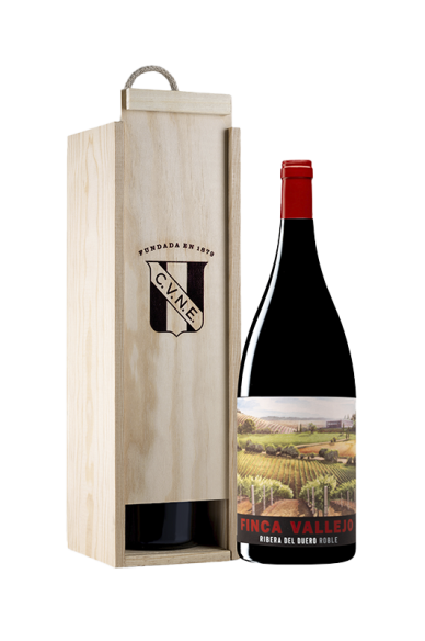 Finca Vallejo Roble - Bot 1,5L Caja Madera