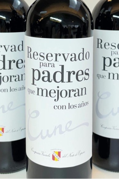 Cune Reserva father's day - Pack 3 botella 75cl 2