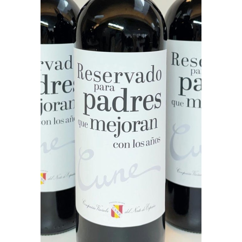 Cune Reserva Dia del Padre - Pack 3 botella 75cl