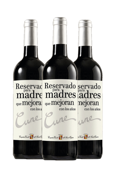 copy of Cune Reserva father's day - Pack 3 botella