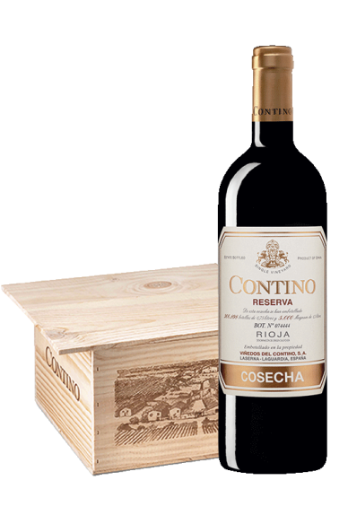 Contino Reserva - Wooden box with 6 bottles 75cl