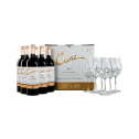 Pack Cune Gran Reserva + 6 glasses Pack Cune Gran Reserva + 6 glasses