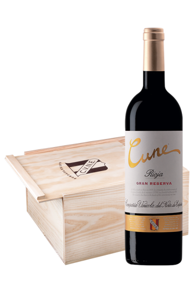 Cune Gran Reserva - Wooden box with 6 bottles 75cl