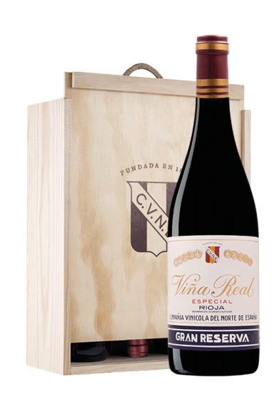Wooden box 6 bottles 75cl