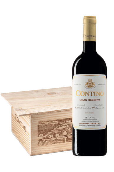 Contino Gran Reserva - Caja madera con 6 botellas 75cl