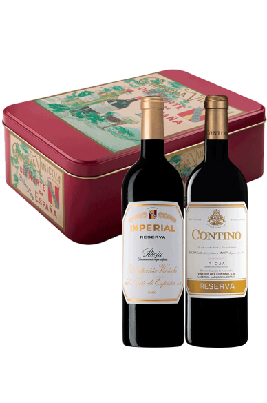 Estuche Vintage Imperial Reserva + Contino Reserva